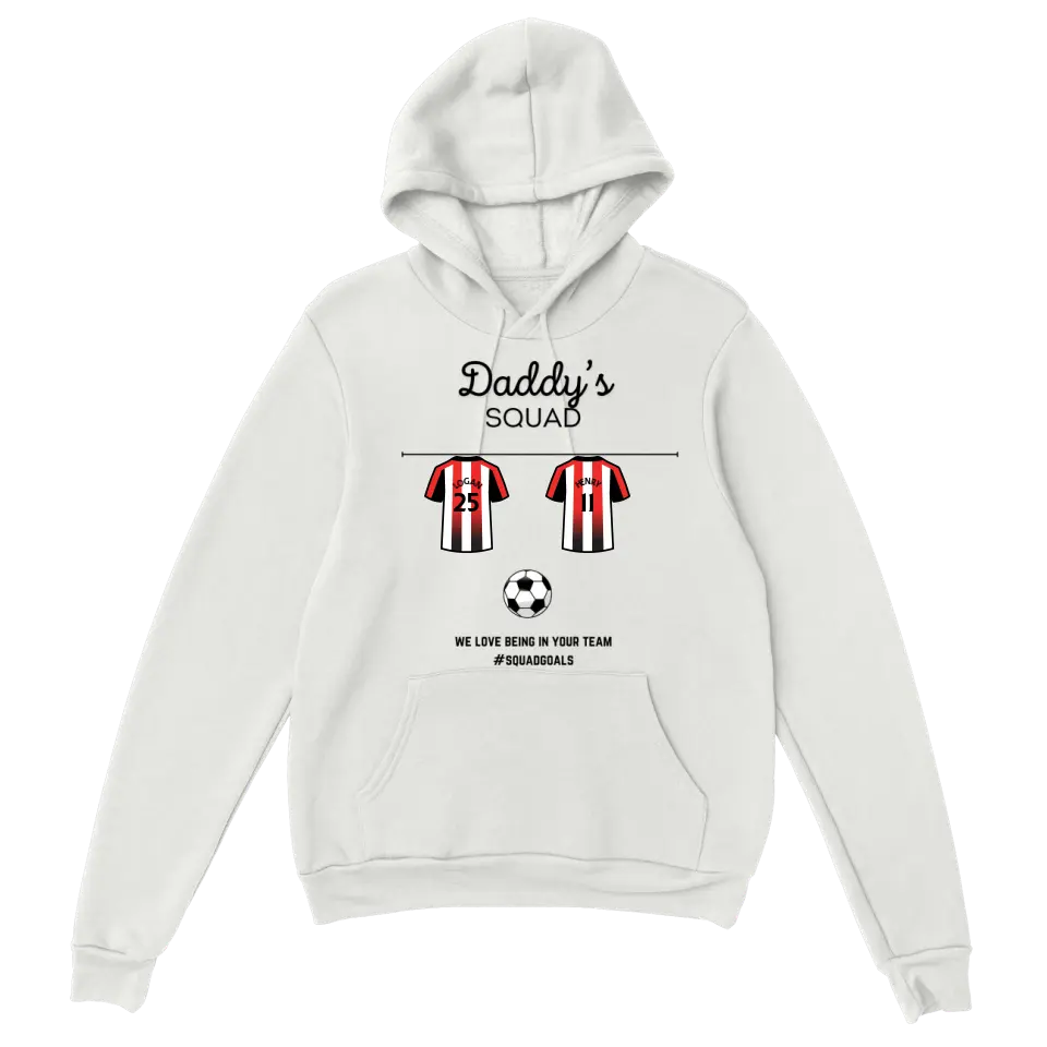 Personalised Football Hoodie | Fathers Day Gift